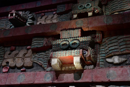 Mexico;  United Mexican State - may 13 2018 : the anthropology museum