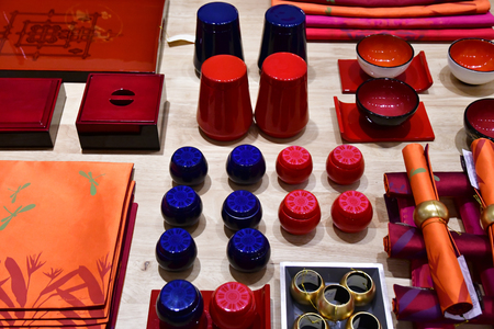 Siem Reap; Kingdom of Cambodia - august 25 2018 : Artisans Angkor, Cambodian fine arts and craftsのeditorial素材