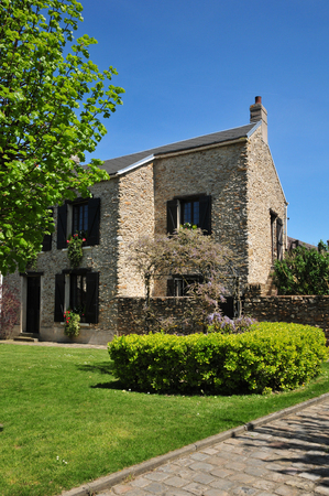 Orphin, France - may 6 2016 : the picturesque villageのeditorial素材