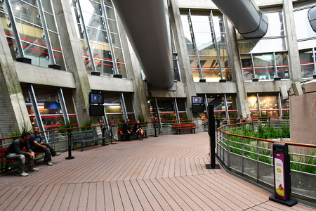 Roissy, France - august 14 2018 :  the Paris Charles de Gaulle airportのeditorial素材