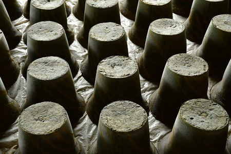 Kampong Chhnang; Kingdom of Cambodia - august 21 2018 : brazier workshopのeditorial素材