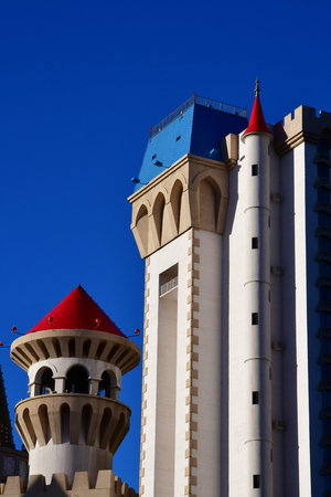 Las Vegas, USA - july 11 2016 : Excalibur hotel casino on the Stripのeditorial素材