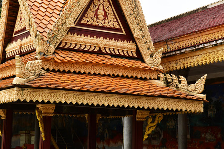 Phnom Penh; Kingdom of Cambodia - august 20 2018 : the Royal Palaceのeditorial素材