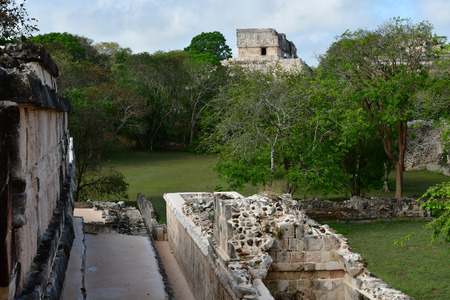 Uxmal; United Mexican State - may 18 2018 : the pre Columbian siteのeditorial素材