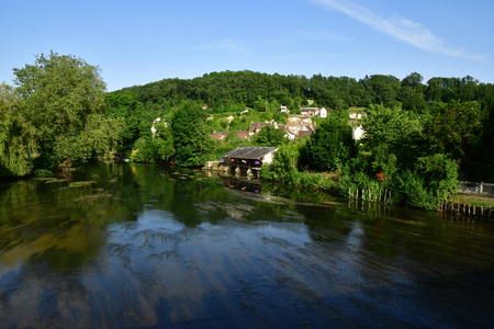 Lavardin; France - june 30 2019: the picturesque old villageのeditorial素材