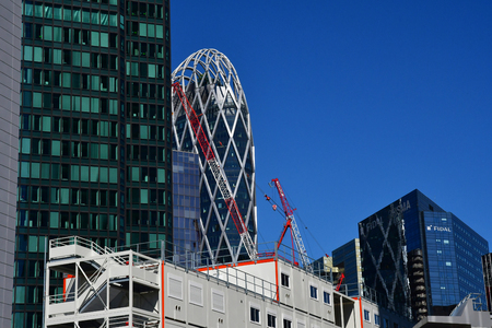 Paris La Defense; France - may 25 2017 : La Defense district, the biggest business distric in Europeのeditorial素材