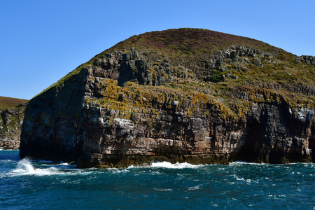 Plevenon; France - july 28 2019 : the Cap Frehelのeditorial素材