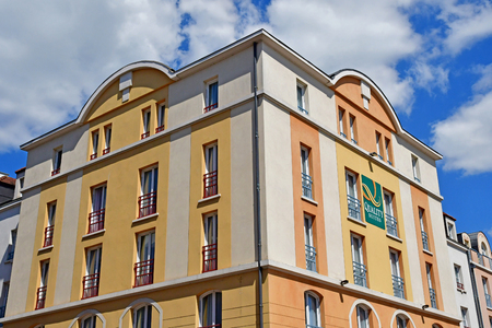Maisons Laffitte; France - may 16 2019 : the city centerのeditorial素材