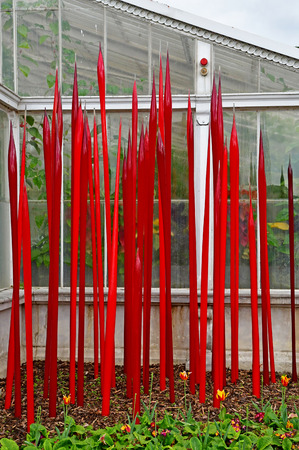 London; Kew, England - may 5 2019 : waterlilly house in the Kew Royal Botanic Gardensのeditorial素材