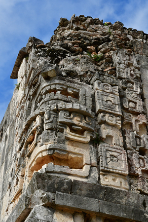 Uxmal; United Mexican State - may 18 2018 : the pre Columbian siteのeditorial素材