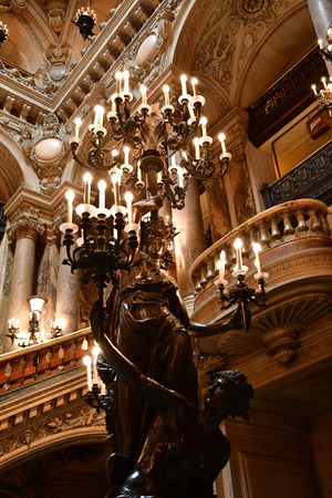 Paris; France - august 4 2018 : the Opera de Paris
