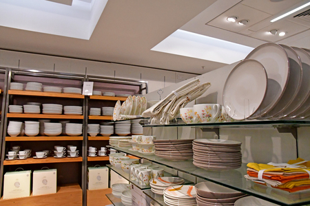 London, England - may 8 2019 : shop in Oxford streetのeditorial素材