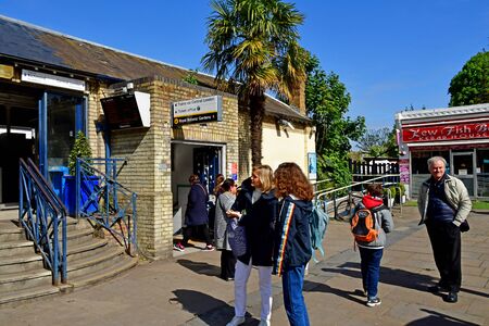 London; Kew, England - may 5 2019 : the station