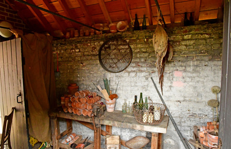 London; Kew, England - may 5 2019 : the Royal Kitchens in the Kew Palaceのeditorial素材