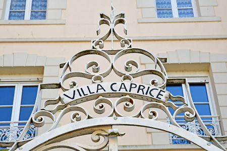 Dinard; France - july 23 2019 : the picturesque city in summerのeditorial素材