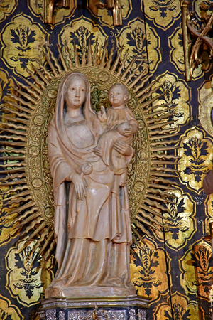 Palos de la Frontera; Spain - august 28 2019 : Friary of la Rabidaのeditorial素材