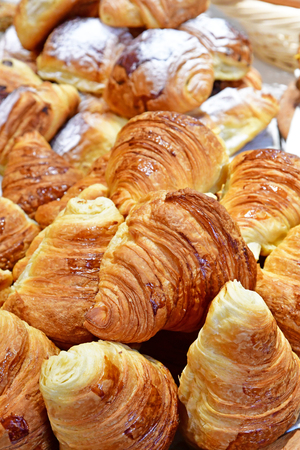 London; Hampstead, England - may 6 2019 : viennoiserie in a pastry in the Hampstead districtのeditorial素材