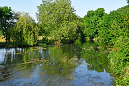 Lavardin; France - june 30 2019: the picturesque old villageのeditorial素材