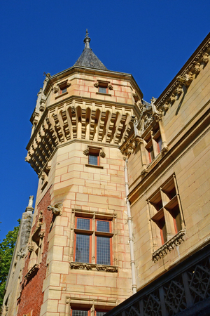 Vigny , France - septembre 17 2019 : the castelのeditorial素材