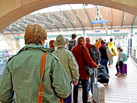 Paris; France - may 1 2019 : the Paris Nord station opened in 1846, in the 10th arrondissement