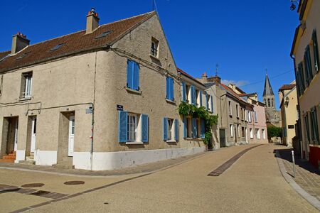 Louveciennes; France - september 9 2019 : the picturesque villageの写真素材