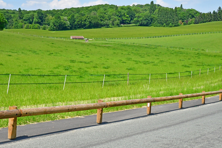 Lainville en Vexin, France - may 24 2019 : the country landscapeのeditorial素材