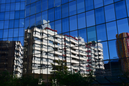 Paris La Defense; France - may 25 2017 : La Defense district, the biggest business distric in Europe