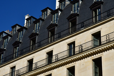 Paris; France - april 2 2017 : the Place Vendomeのeditorial素材