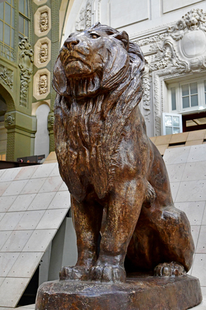 Paris; France - novembre 22 2019 : the Orsay museum, art of 19th centuryのeditorial素材