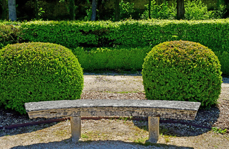 Villarceaux, France - may 15 2019 : the historical castleのeditorial素材