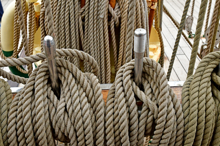Rouen, France - june 10 2019 : the Armada de Rouen, a collection of old sailing boatsのeditorial素材