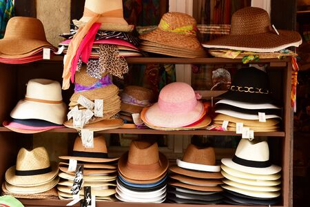 Beuvron en Auge; France - august 8 2019 : the picturesque village in summerの写真素材