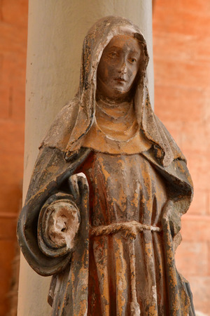 Vendome; France - june 28 2019: sculpture in the museum of Vendomeのeditorial素材