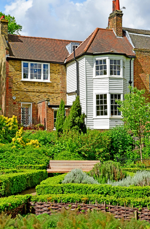 London, Greenwich; England - may 5 2019 : the Greenwich Royal Park Herb Gardenのeditorial素材