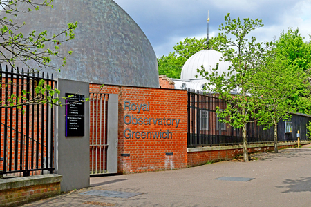 London, Greenwich; England - may 5 2019 : the Royal observatoryのeditorial素材