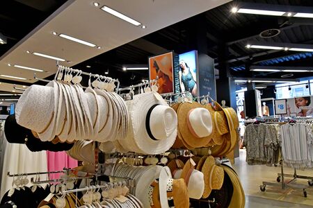 London, England - may 8 2019 : shop in Oxford streetのeditorial素材