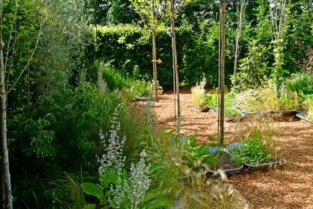 Chaumont sur Loire; France - june 29 2019: the festival international des jardinsのeditorial素材