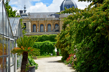 Versailles; France - june 16 2019 : kitchen garden of the king Louis 14, created in 1683のeditorial素材