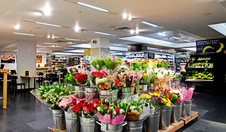 London, England - may 8 2019 : shop in Oxford streetのeditorial素材