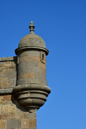 Saint Malo; France - july 28 2019 : the picturesque city in summerのeditorial素材