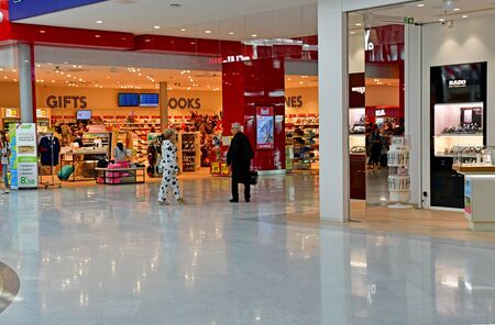Orly; France - august 22 2019 : duty free in the Paris Orly airport