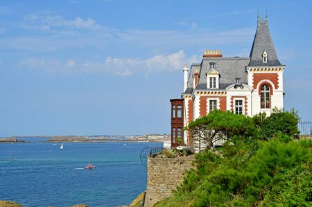 Dinard; France - july 28 2019 : the Villa Roche Bruneのeditorial素材