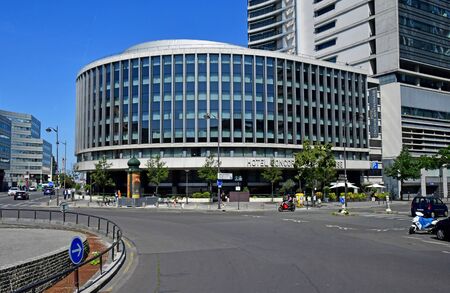 Paris; France - august 22 2019 : the Montparnasse districtのeditorial素材