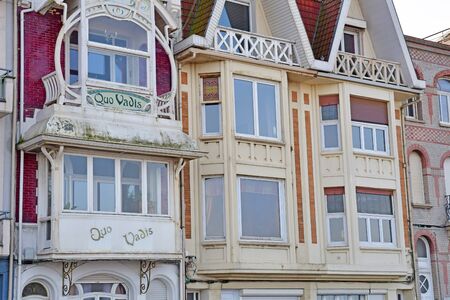 Malo les Bains, France - january 1st 2020 : the seafront in winterのeditorial素材