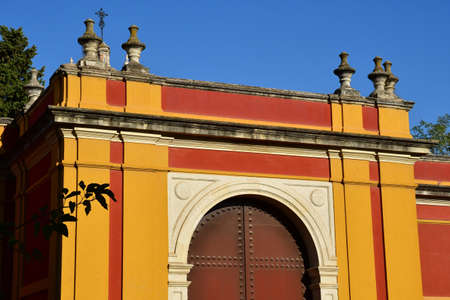 Seville; Spain - august 28 2019 : the historical city centreのeditorial素材