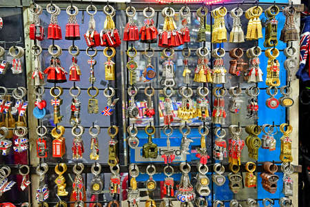 London, England -  may 3 2019 : souvenir shop in the Covent Garden district
