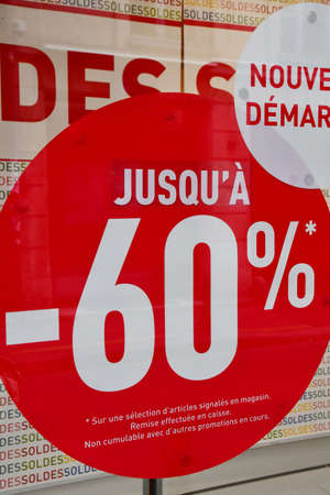 Saint Germain en Laye; France - august 7 2019 : cloth shopのeditorial素材