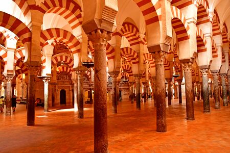 Cordoba; Spain - august 28 2019 : the Mosque Cathedralの写真素材