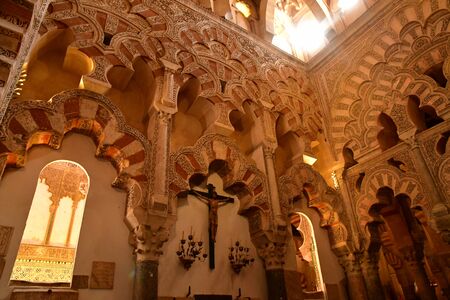 Cordoba; Spain - august 28 2019 : the Mosque Cathedralの写真素材