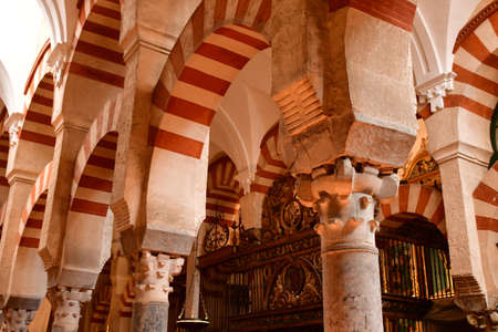 Cordoba; Spain - august 28 2019 : the Mosque Cathedral